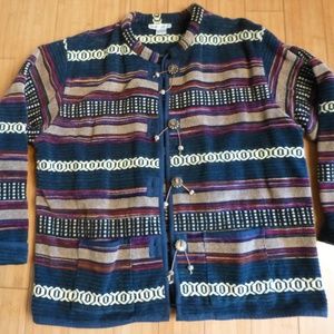 YELLOWSTONE COUNTRY JACKET BY DRESS BARN HEAVY COTTON JACKET